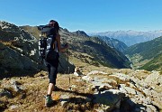 MONTE CADELLE (2483 m)ad anello da Foppolo con discesa dal Passo dei Lupi e di Dordona il 27 novembre 2014 - FOTOGALLERY